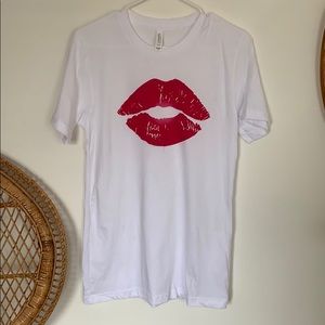 Lip tee shirt
